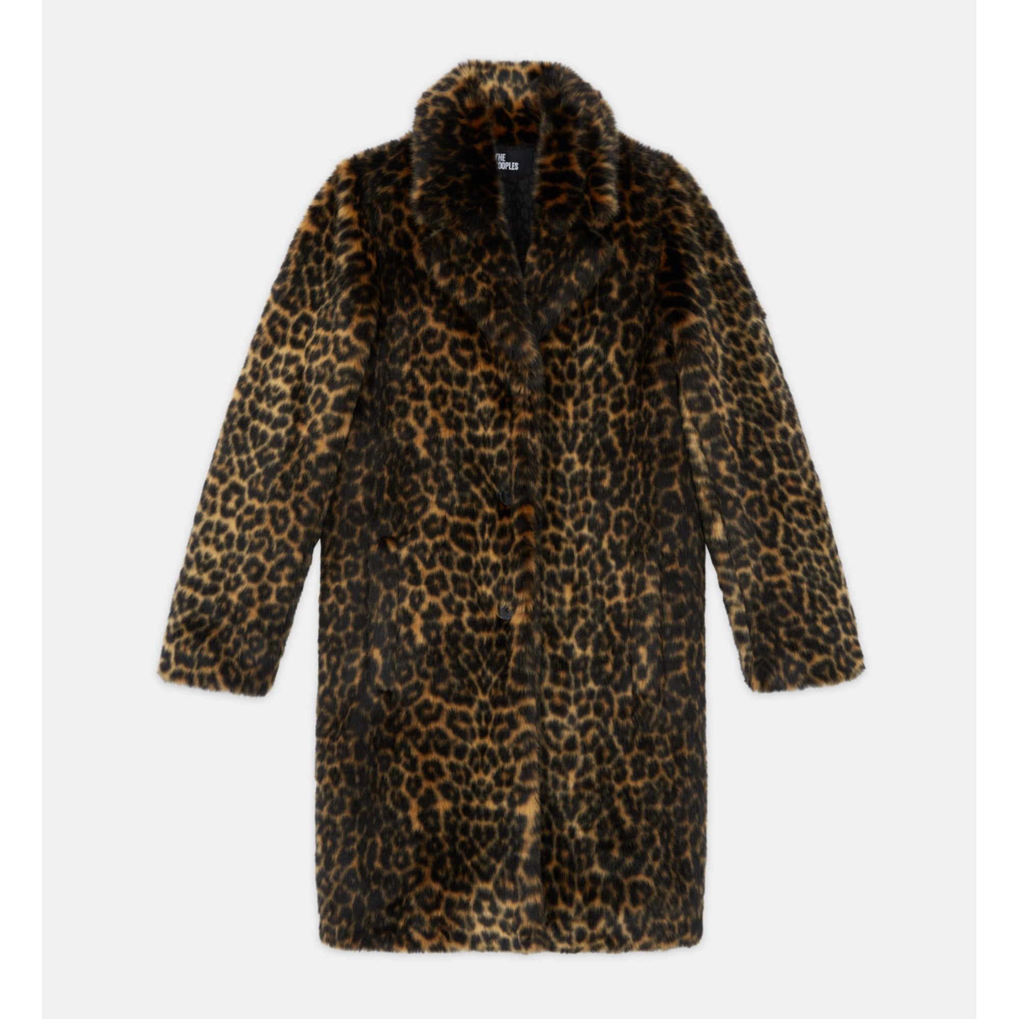 Print Faux Fur Coat | Women | Leopard