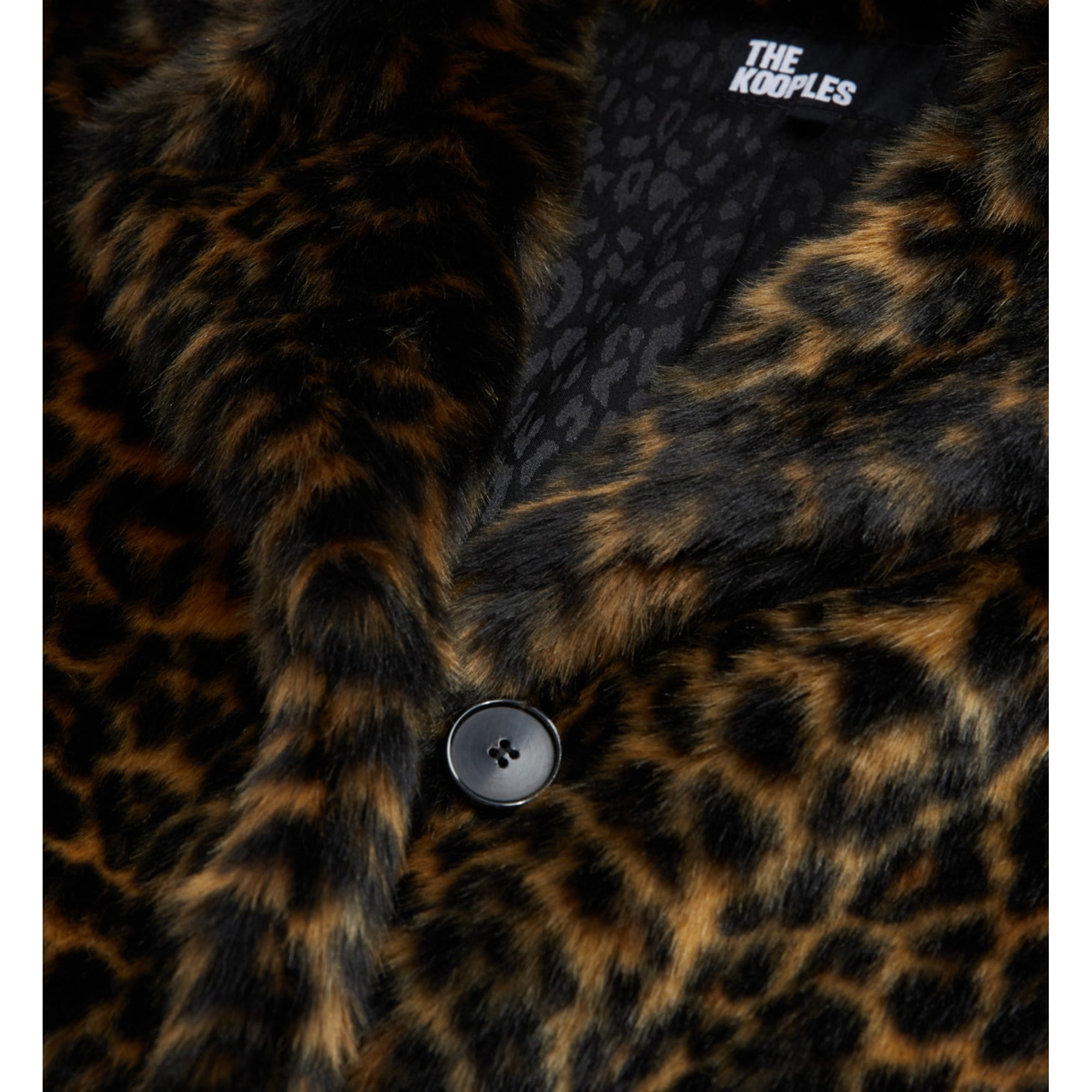 Print Faux Fur Coat | Women | Leopard