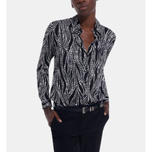 Printed Shirt | Women | Black x White