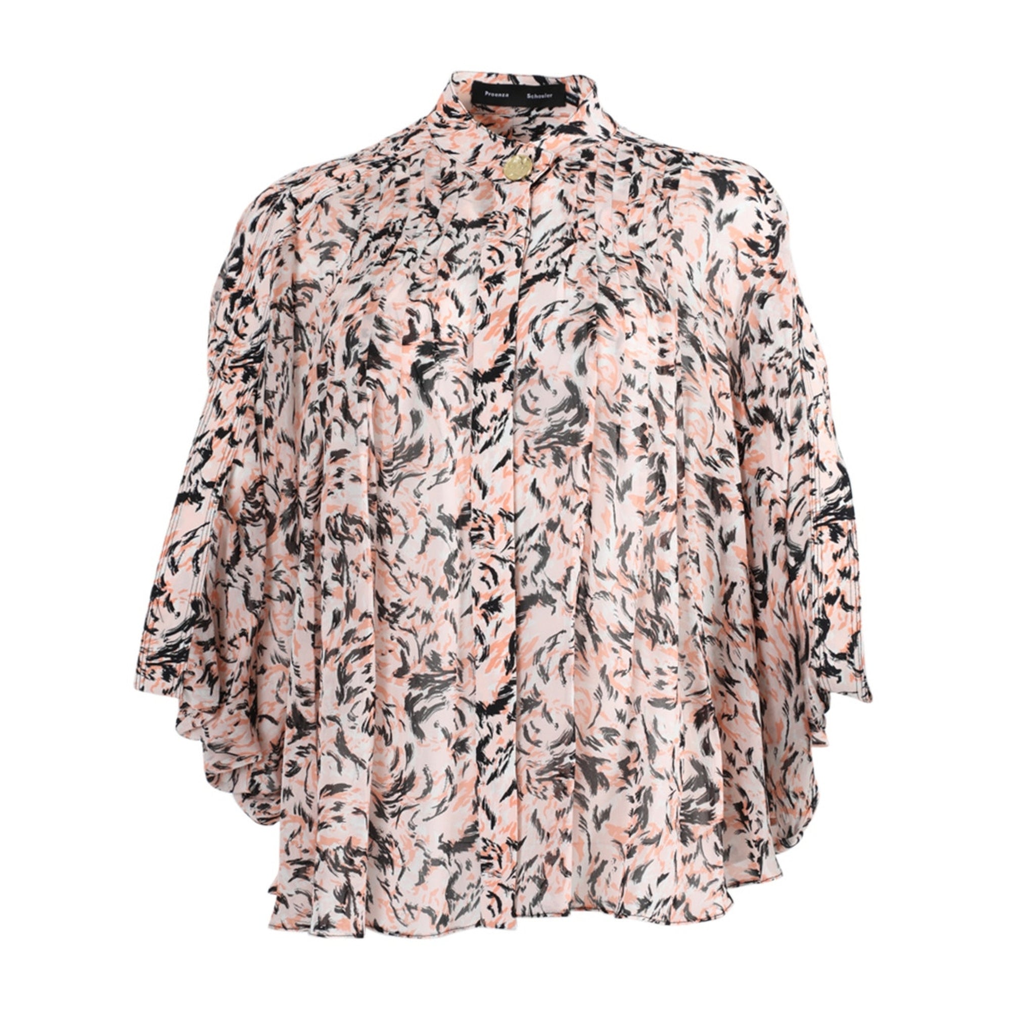 Proenza Schouler | Pink Abstract Print Blouse