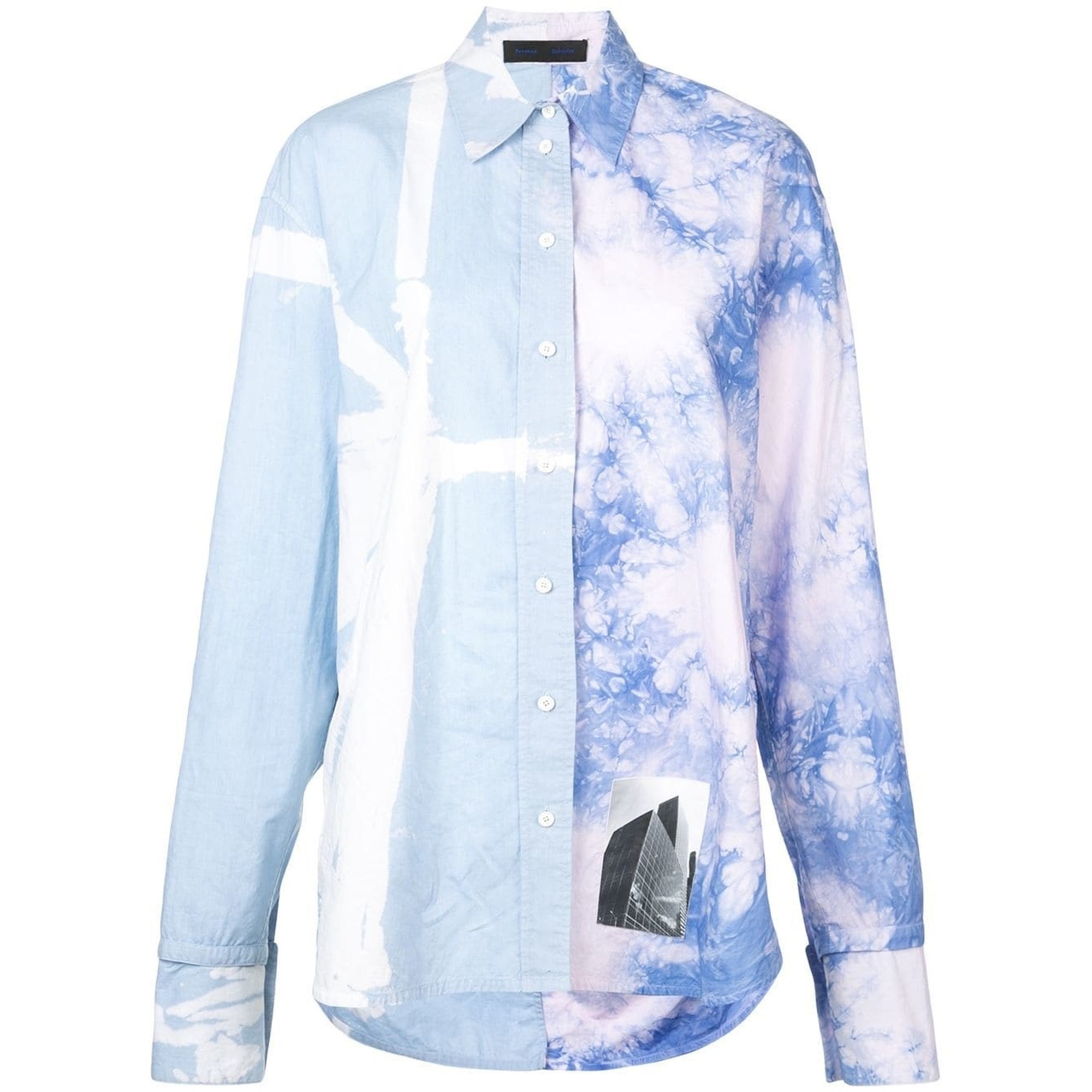 Proenza Schouler | Tie Dye Shirt | Blue