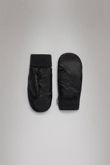 Puffer Mittens Ripstop | Black