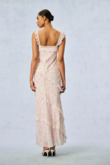 Radiance Heirloom Print Maxi Dress | Sterling Dusk