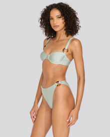 The Maia Bikini Bottom - Solid & Striped