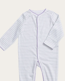 Kids | Rory Onesie - Sleepy Stripe | Sky Stripe