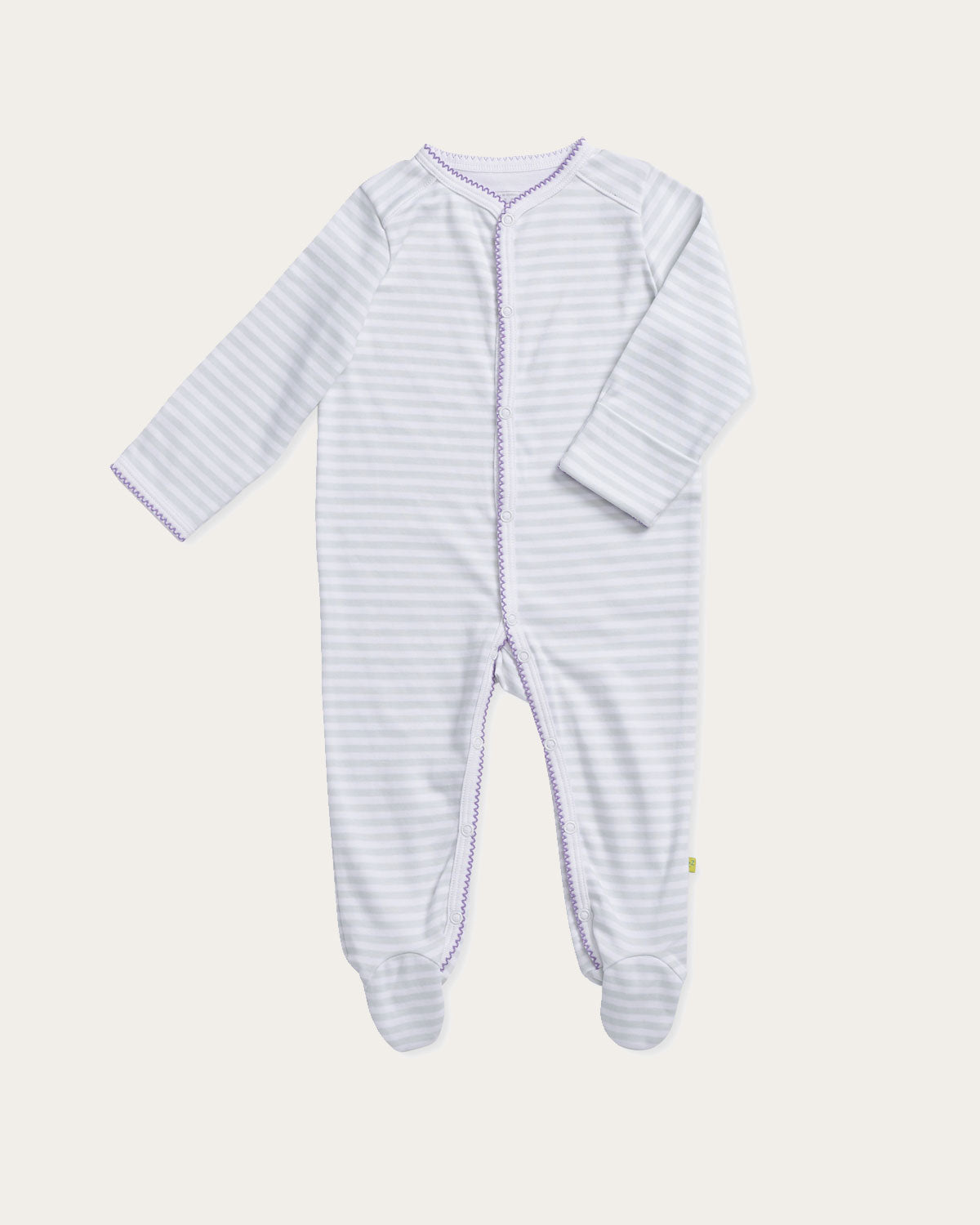 Kids | Rory Onesie - Sleepy Stripe | Sky Stripe