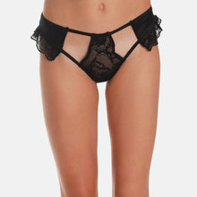 OW Collection ROSETTE Thong Account 002 - Black Caviar