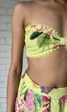 Rococo Sand | Rue Viscose Georgtte Dobby Bandeau | Green Multi