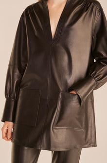 Vegan Tunic Dress | Black