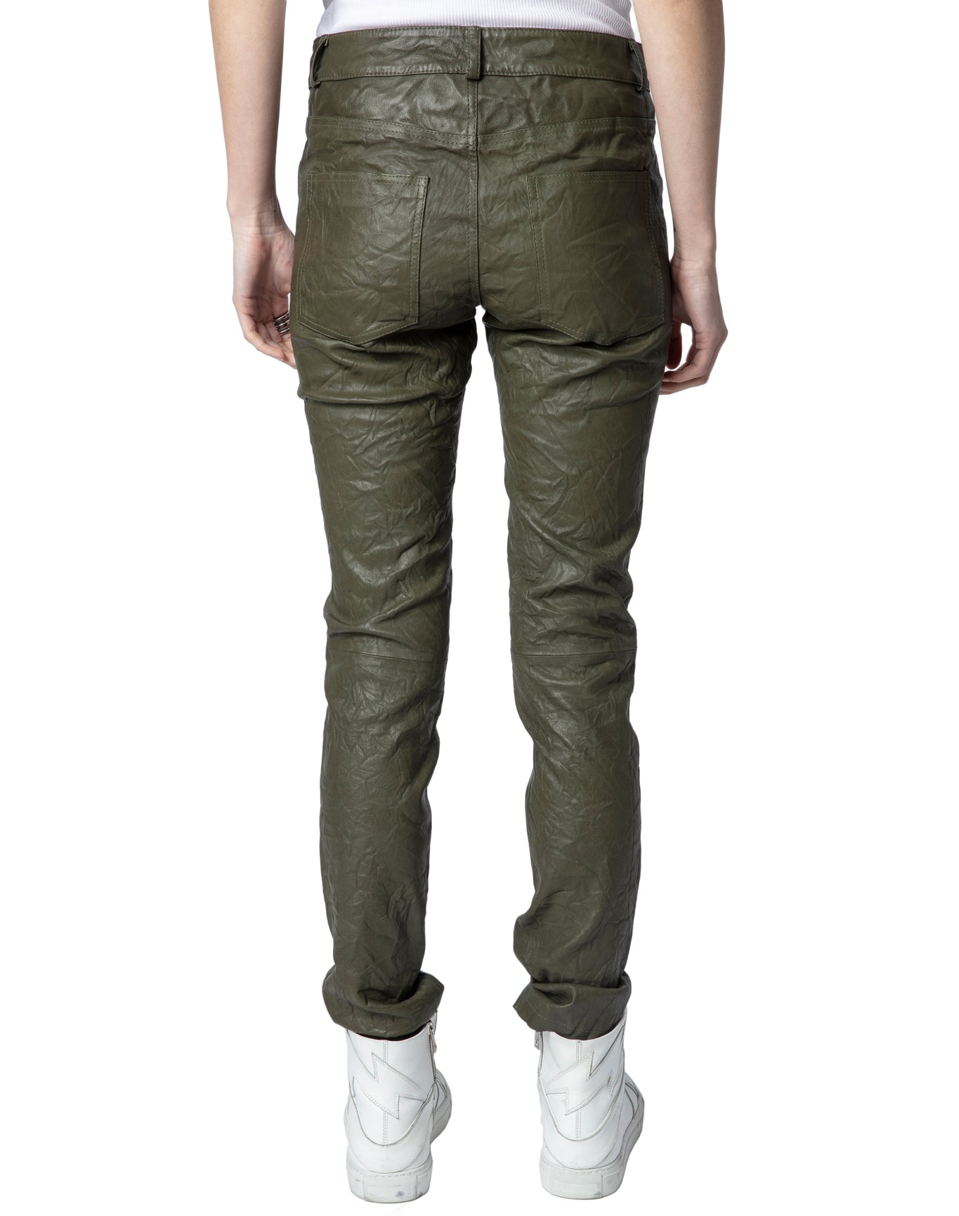 Women | Phlame Cuir Froisse | Pickle