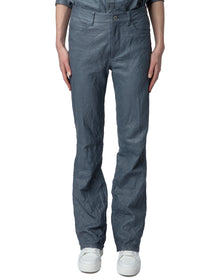 Women | Pistol Cuir Froisse | Light Blue