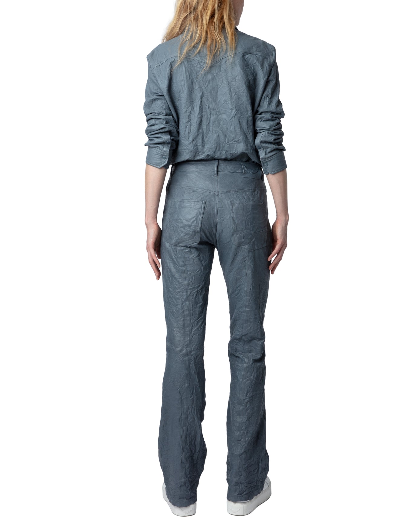 Women | Pistol Cuir Froisse | Light Blue