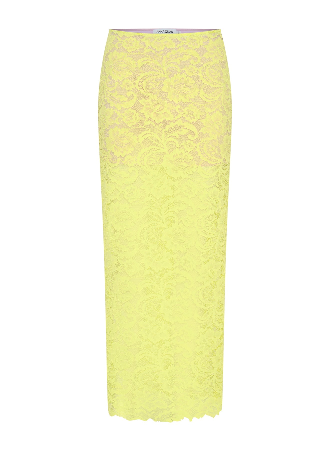 Jackie Skirt | Yellow Lace