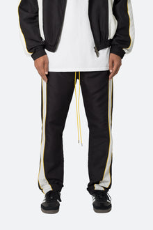 Race Track Pants | Black x White