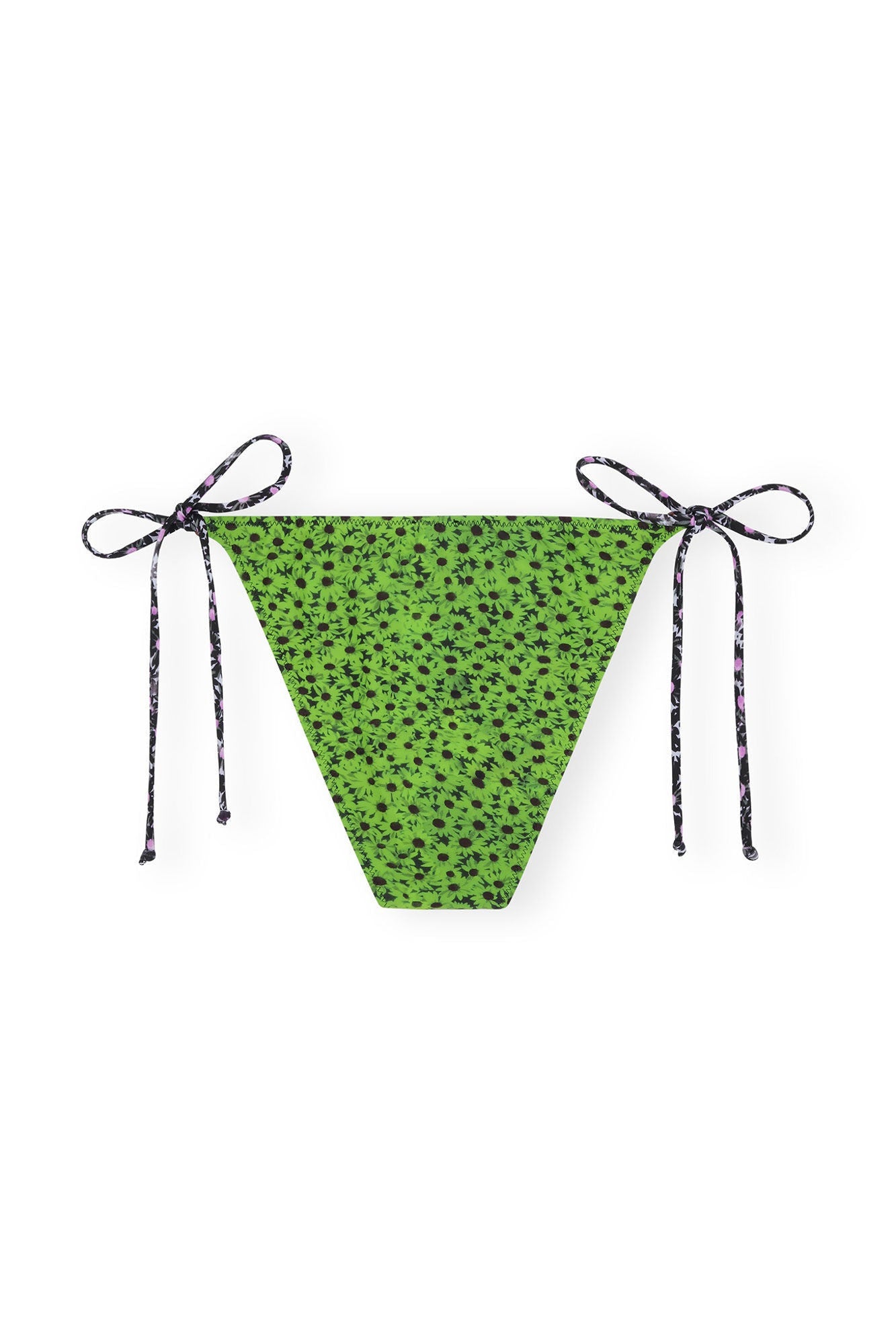 Recycled Printed Beads String Bikini Briefs | Tender Shoots