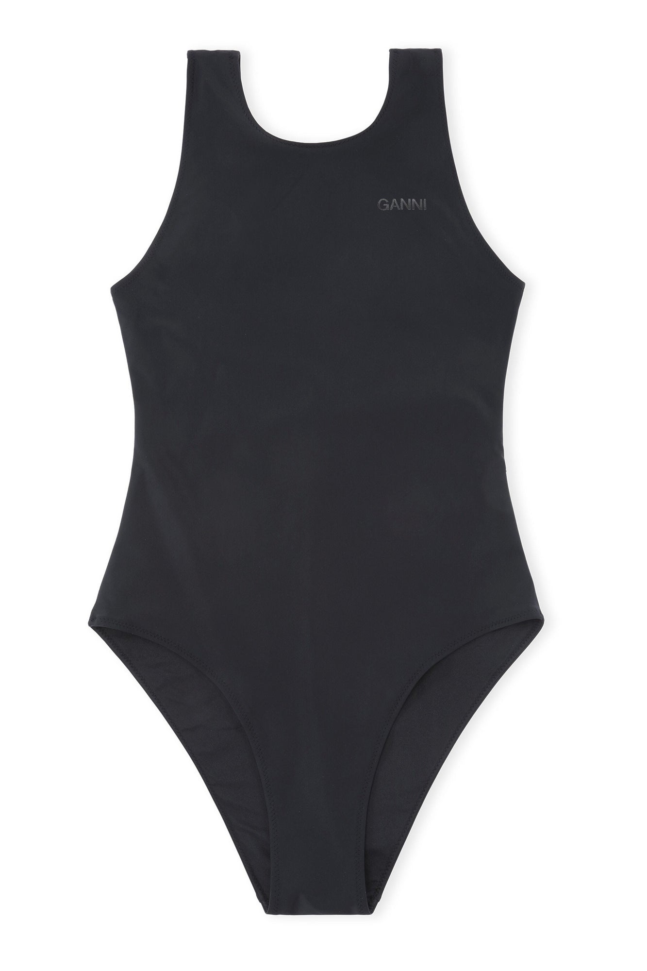 Recycled Solid Core Recycled Core Solid Sporty Swimsuit | Black