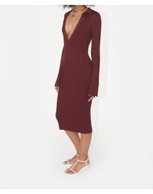 Rhea Henley Dress | Rosewood