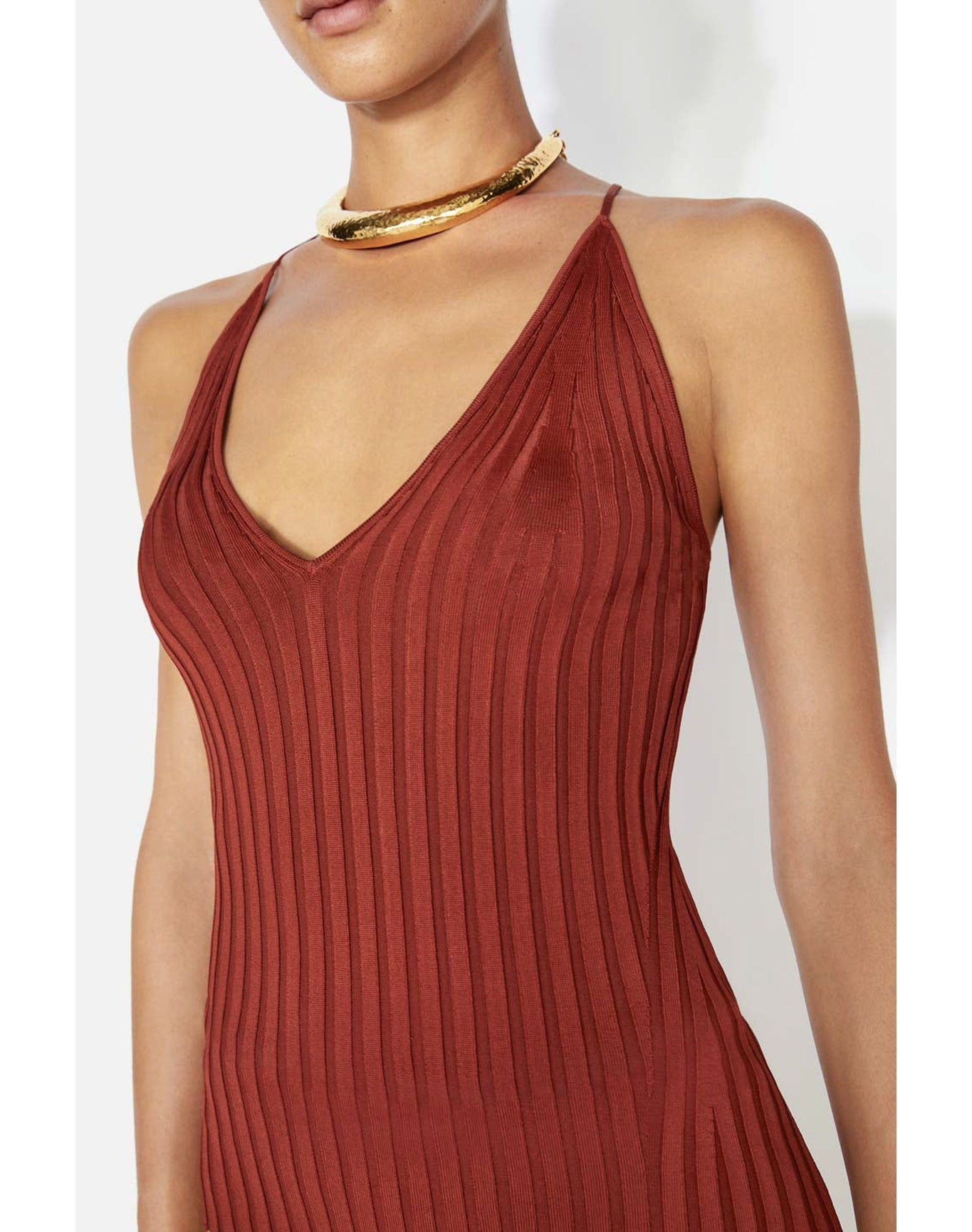 Rhea Reversible Camisole | Rust