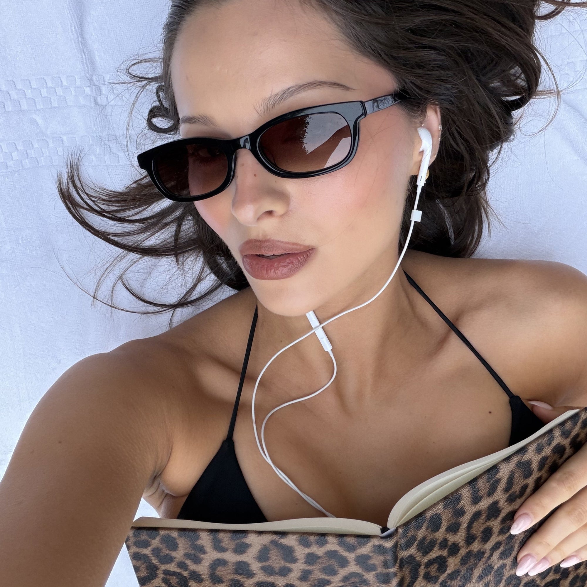 Rhey Glasses | Black & Brown