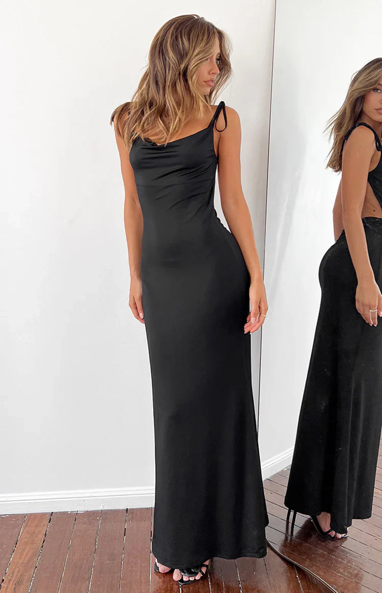 Riley Maxi Dress | Black