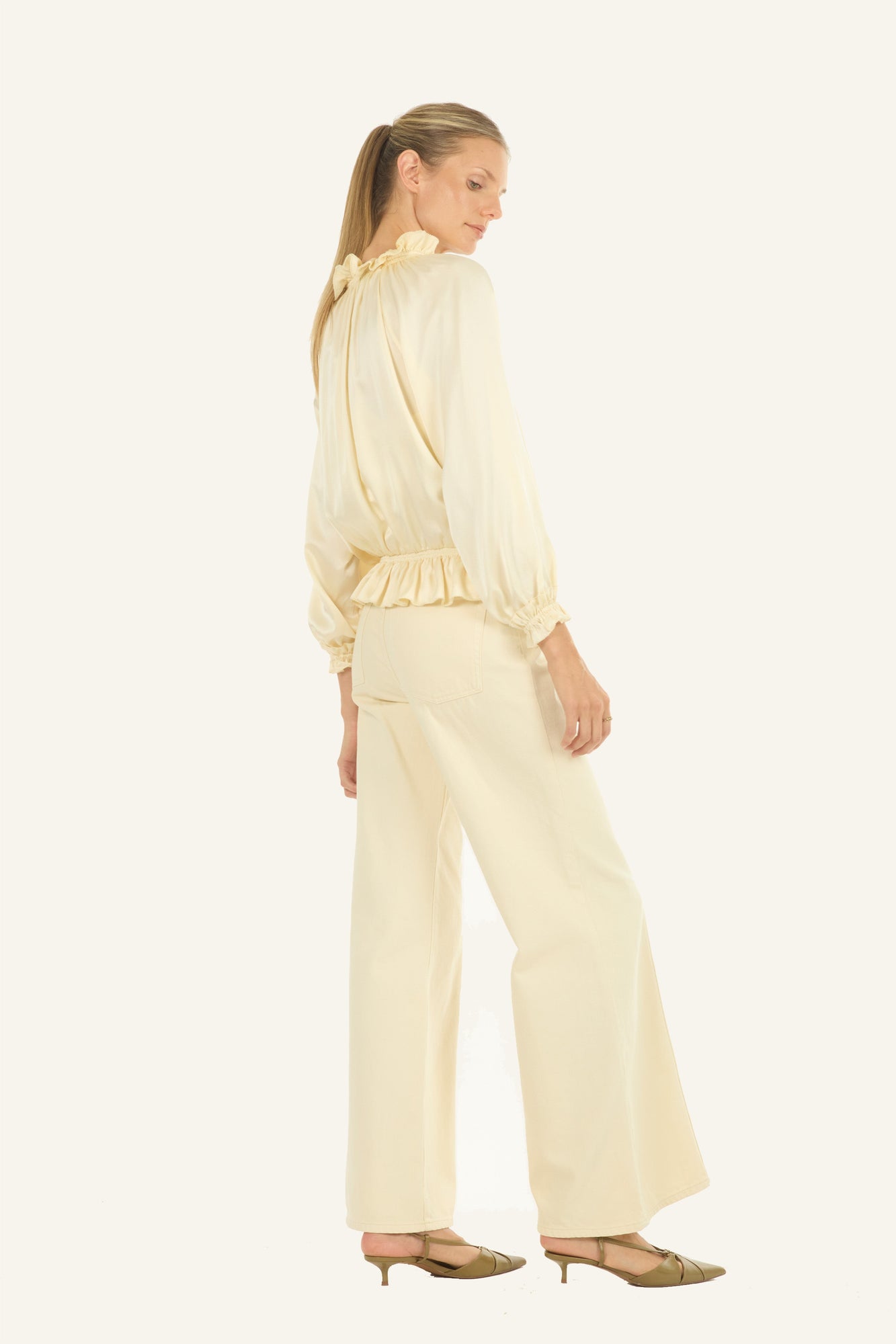Romane Top | Vintage Creme