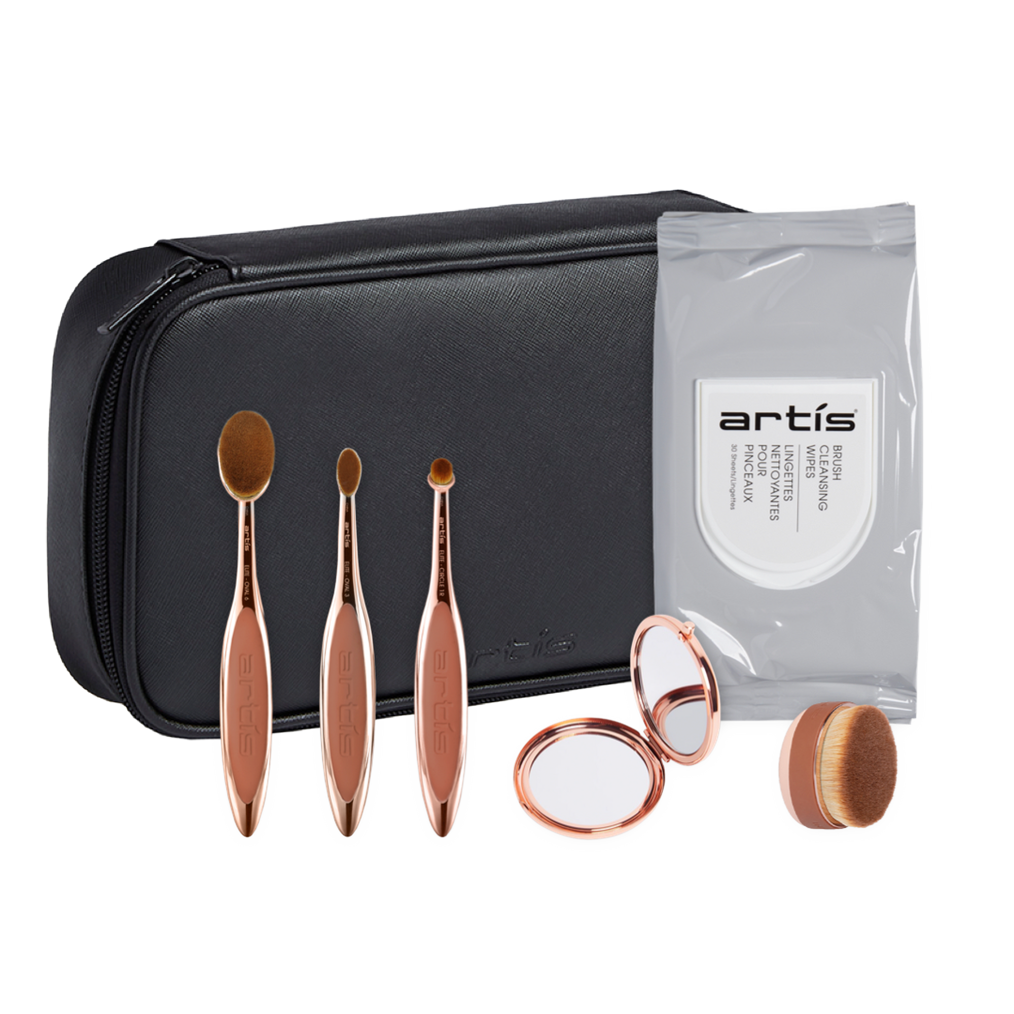 Rose Gold Brushes Kit