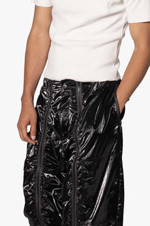 Ruffled Jogger Pants | Black