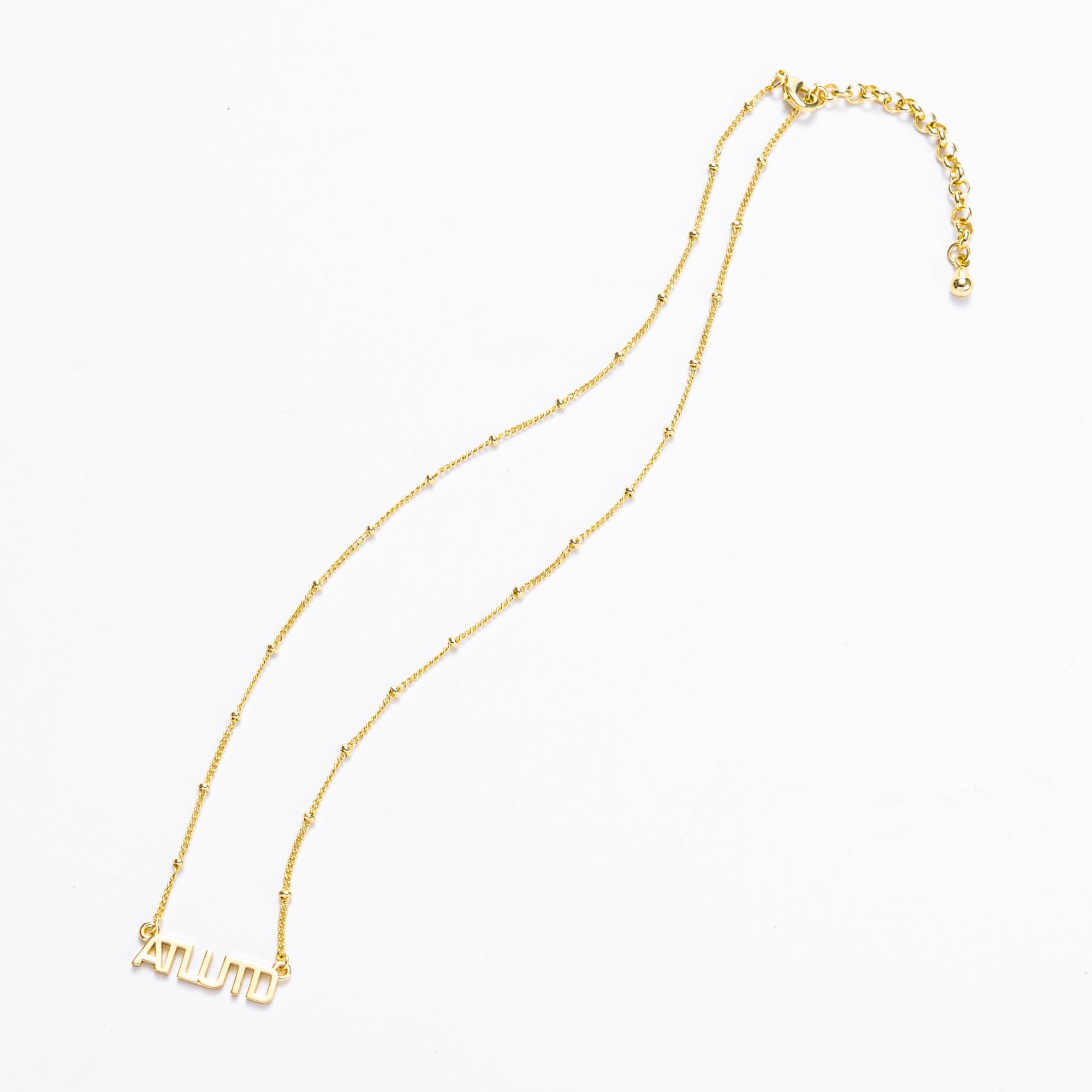 Bijoux Sport by Luv Aj MLS Nameplate Pendant Necklace | Atlanta United | Gold