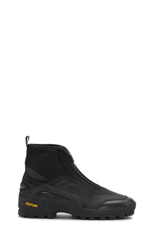 Performance High Top Zip Sneaker | Black