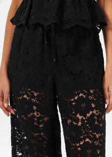 Dara Wide Leg Pant | Black