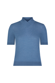 Merino Silk Knit T-Shirt | Mallard