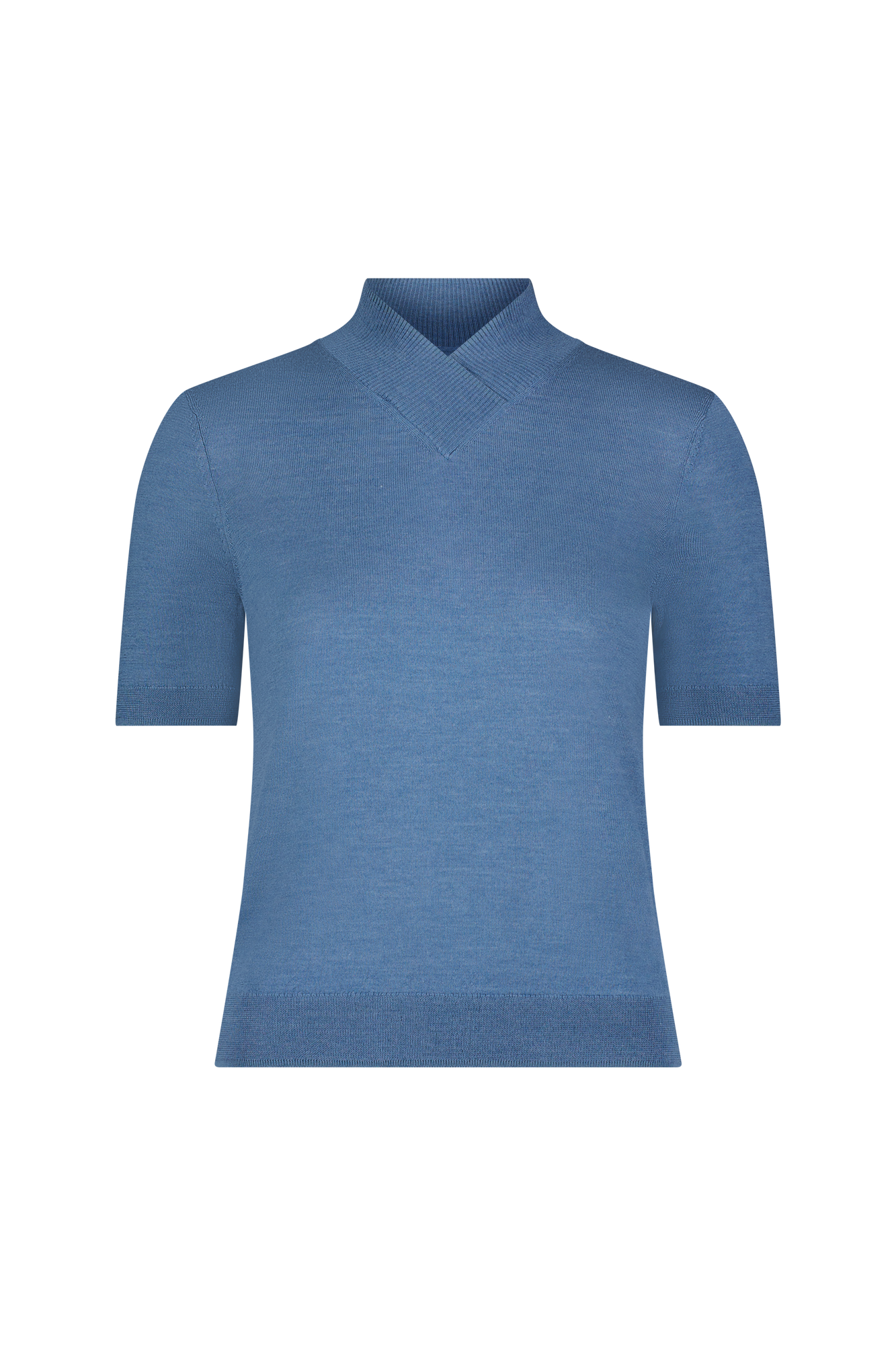 Merino Silk Knit T-Shirt | Mallard