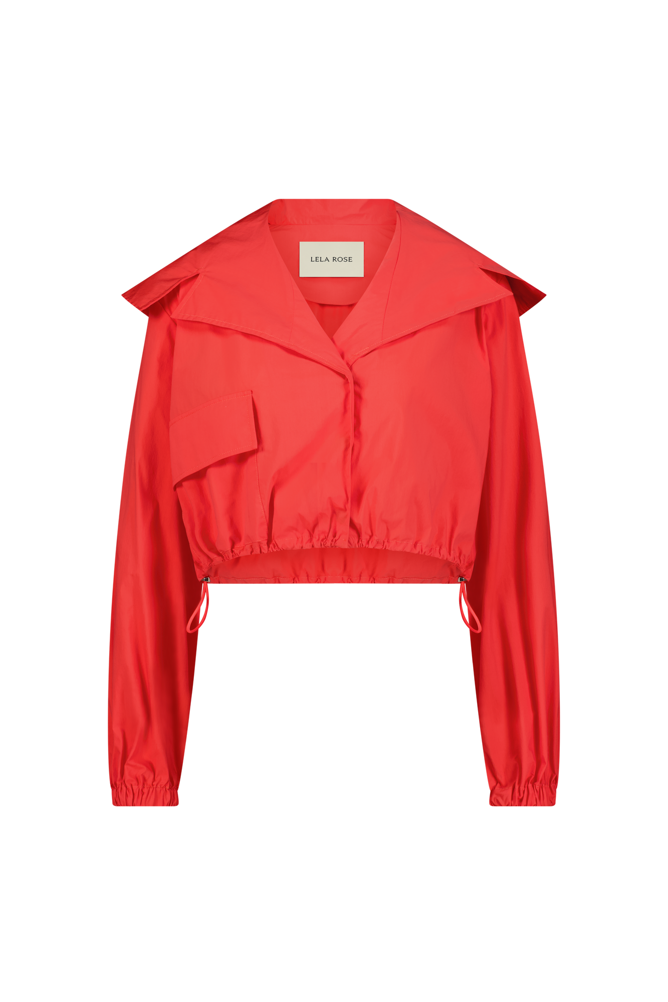 Tech Poplin Anorak Jacket | Watermelon