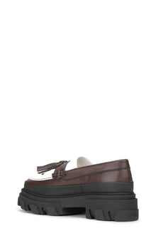 Cleated Loafer Bicolor | Chocolate Fondant/Egret