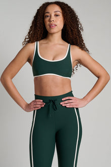 The Upside | Santa Fe Brielle Scoop Bra | Green