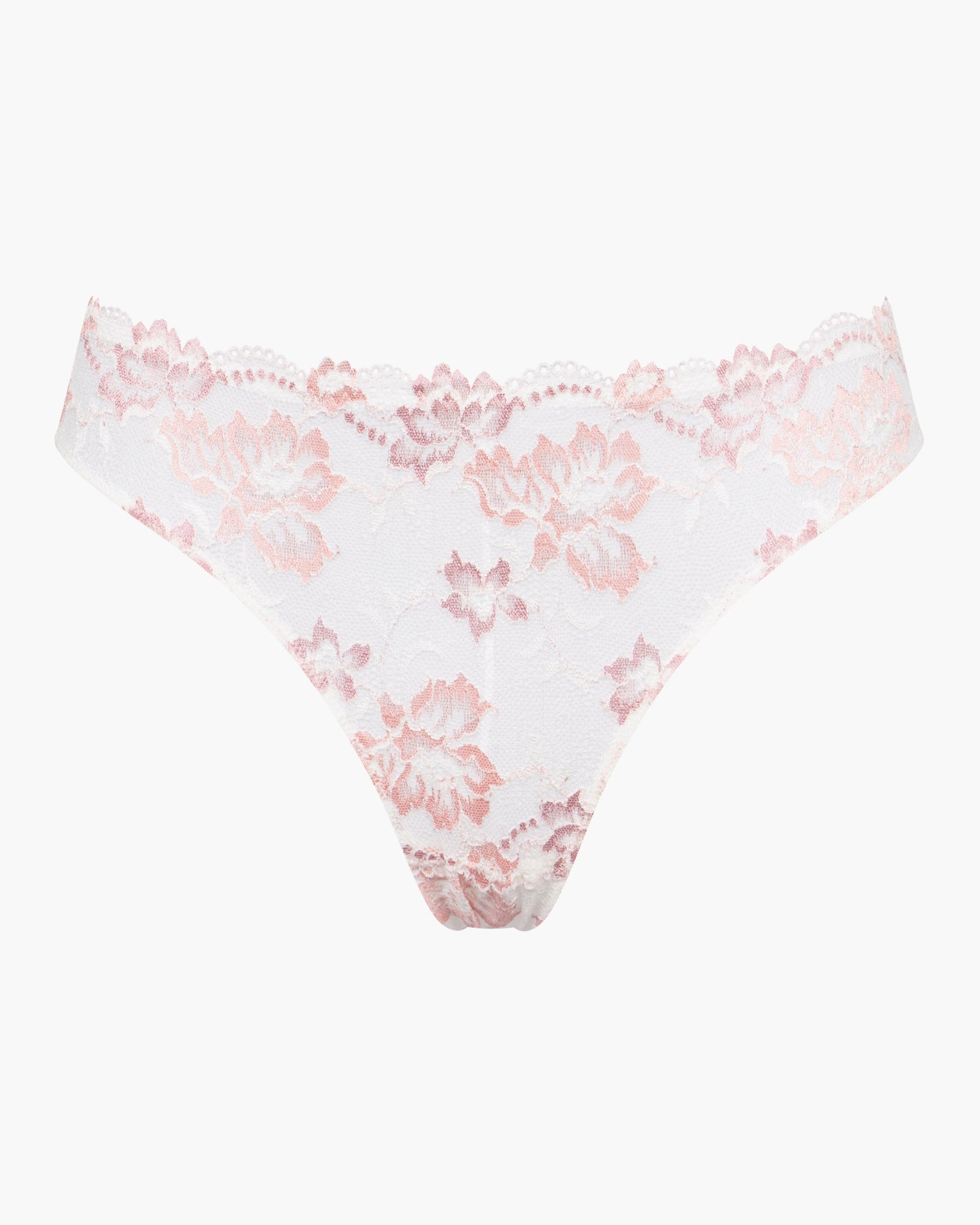 White Thong - Savona Mid Rise Thong