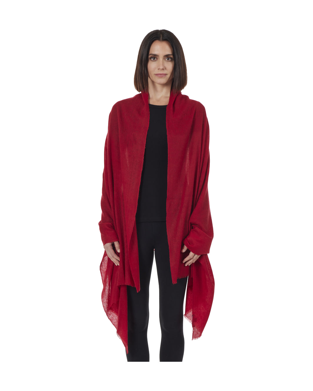 Amicale Cashmere | Women | Women's Wrap | Red
