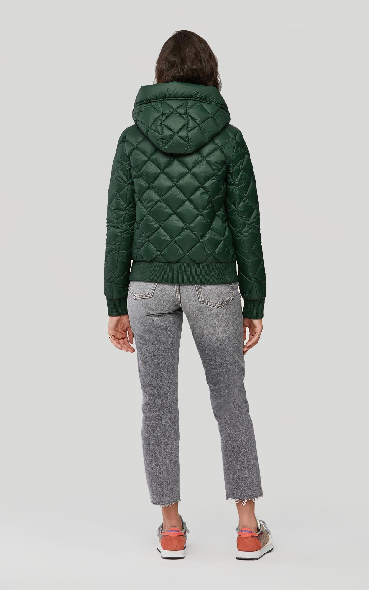 Senna Sustainable Lightweight Down Bomber Jacket | Juniper