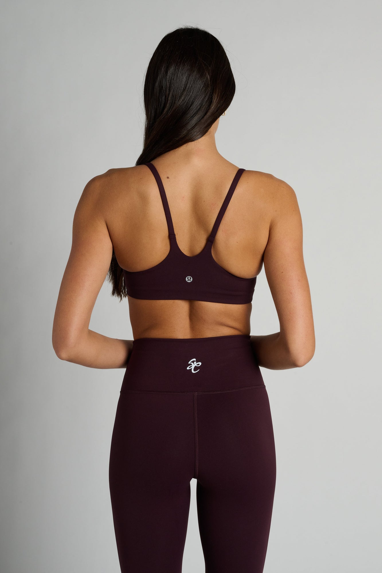 Lululemon | Wunder Train Strappy Racer Bra | Black Plum