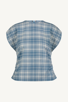 Plaid Seersucker Tie Top | Mallard