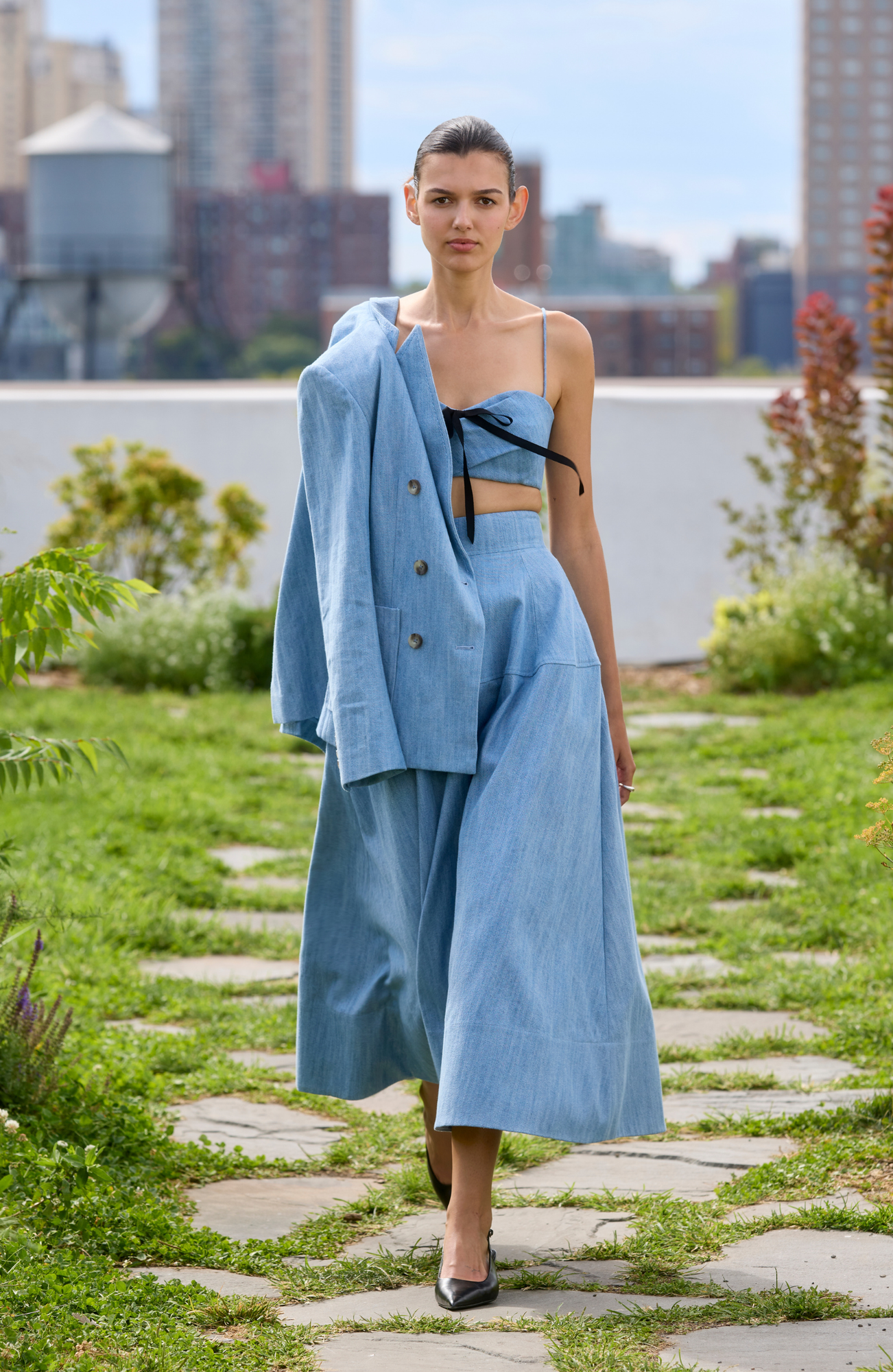 Denim Blazer | Light Denim
