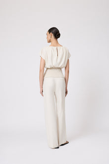 Linen Pant | Bone