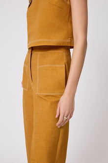Stretch Denim Margo Pant | Ochre