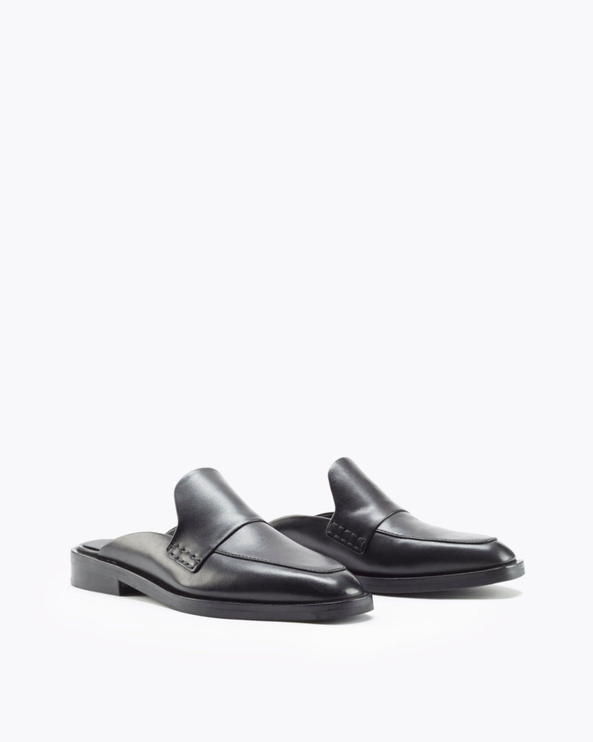 Alexa Loafer Mule | Black