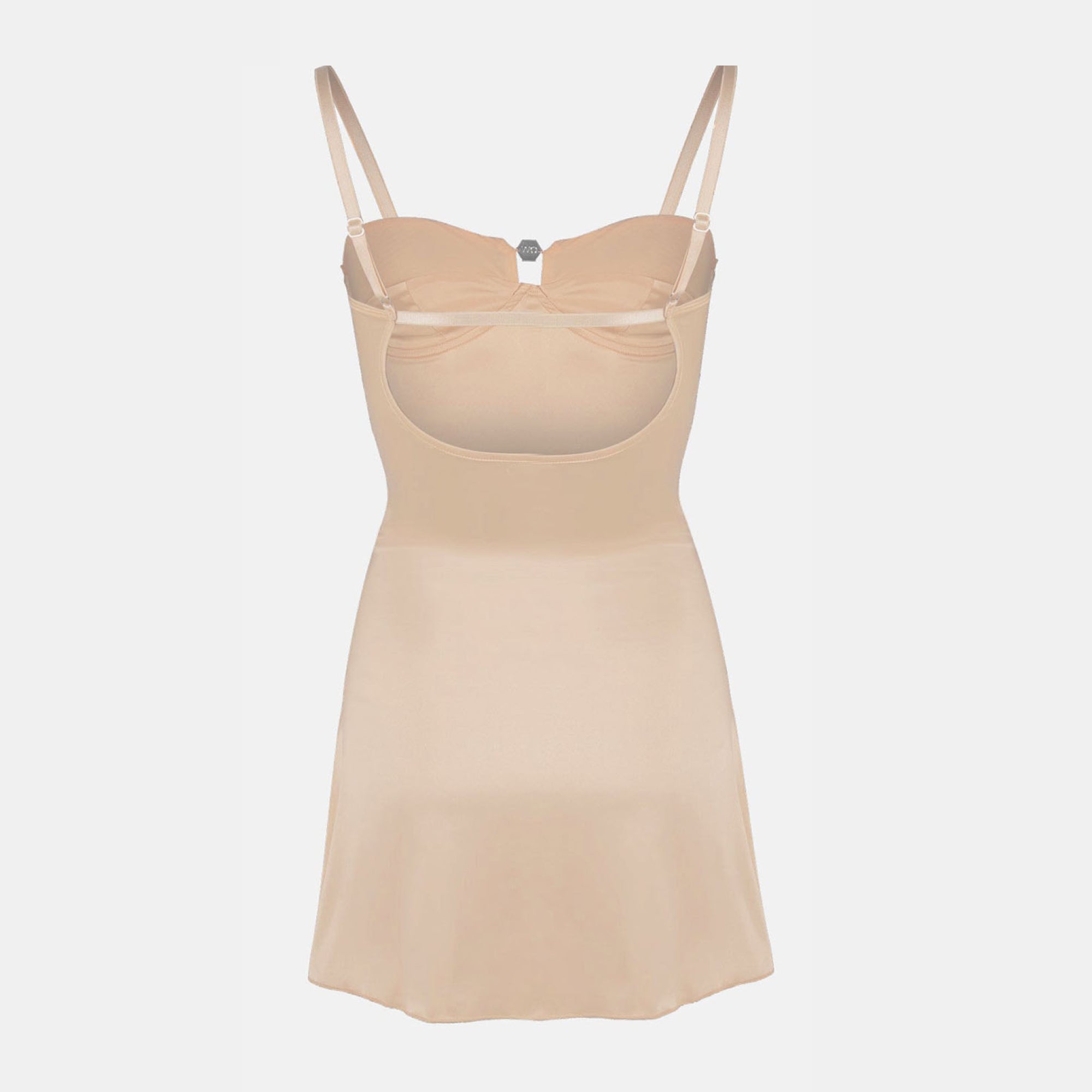 OW Collection SKYLER Mini Dress Dress 040 - Latte