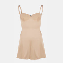 OW Collection SKYLER Mini Dress Dress 040 - Latte