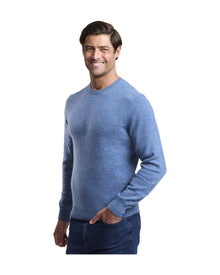 NOMAD | Men | Men's Cashmere Sweater | Blue