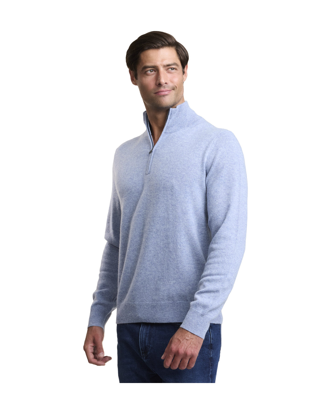 NOMAD | Men | Men's Cashmere Sweater | Light Blue