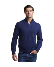 NOMAD | Men | Men's Cashmere Sweater | Navy