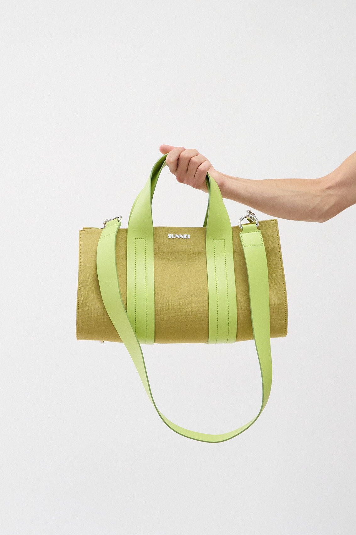 Mini Parallelepipedo Bag | Unisex | Beige